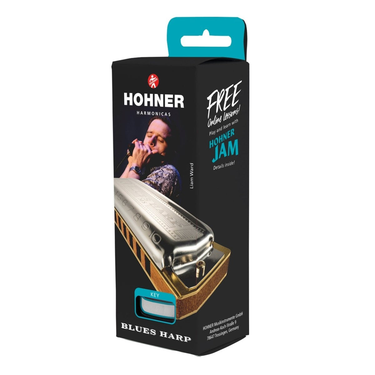 Hohner M533106 Blues Harp MS in A – Diatonic Harmonica - Fair Deal Music