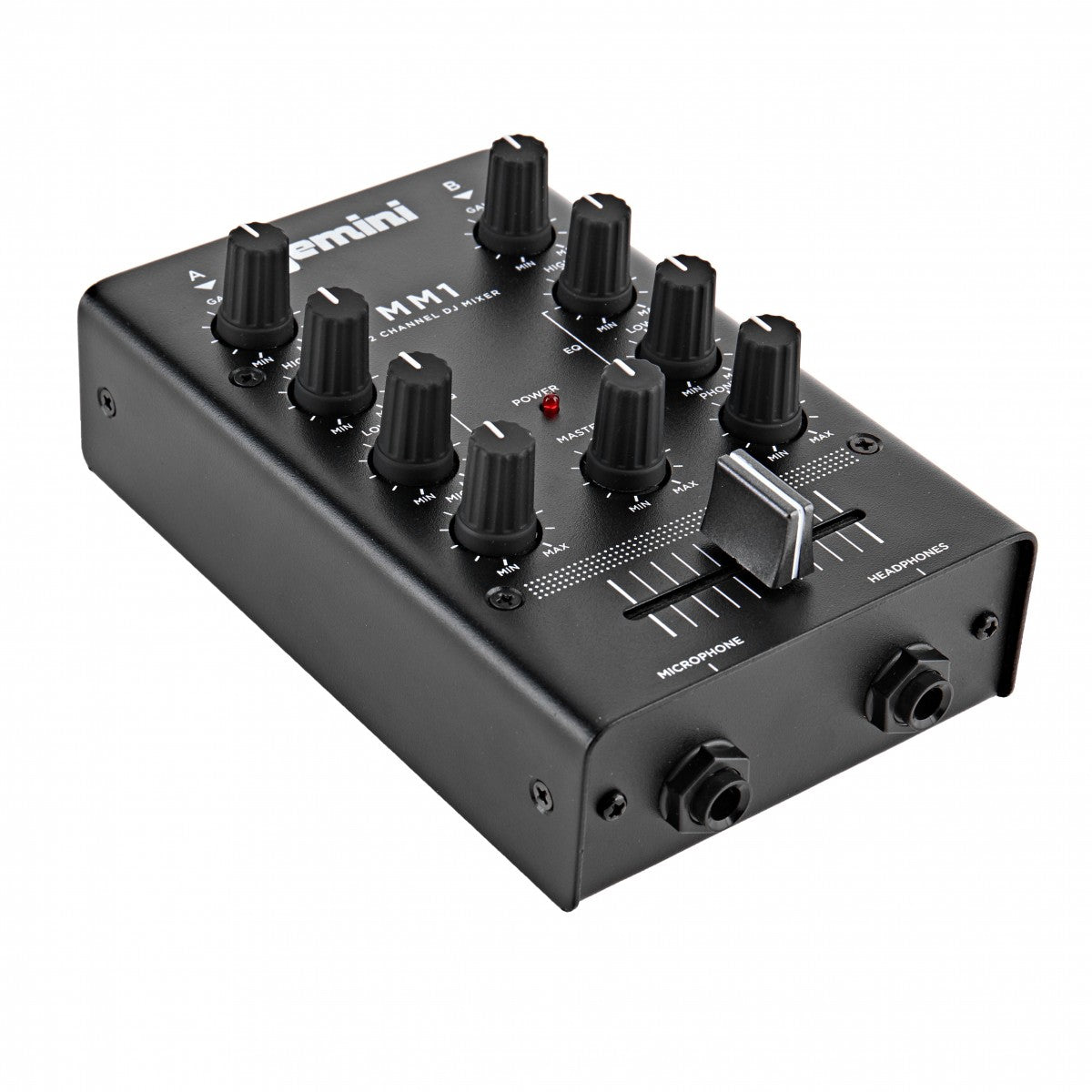 Gemini MM1 Two-Channel Compact Mixer - Fair Deal Music