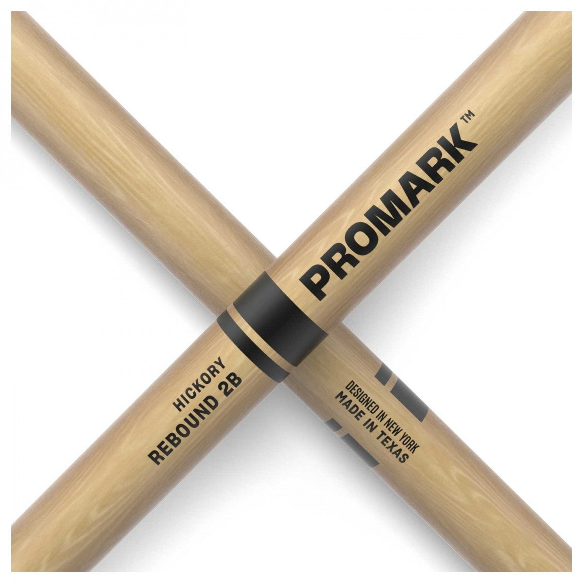 Promark Rebound 2B Hickory Drumsticks, Acorn Wood Tip - Fair Deal Music