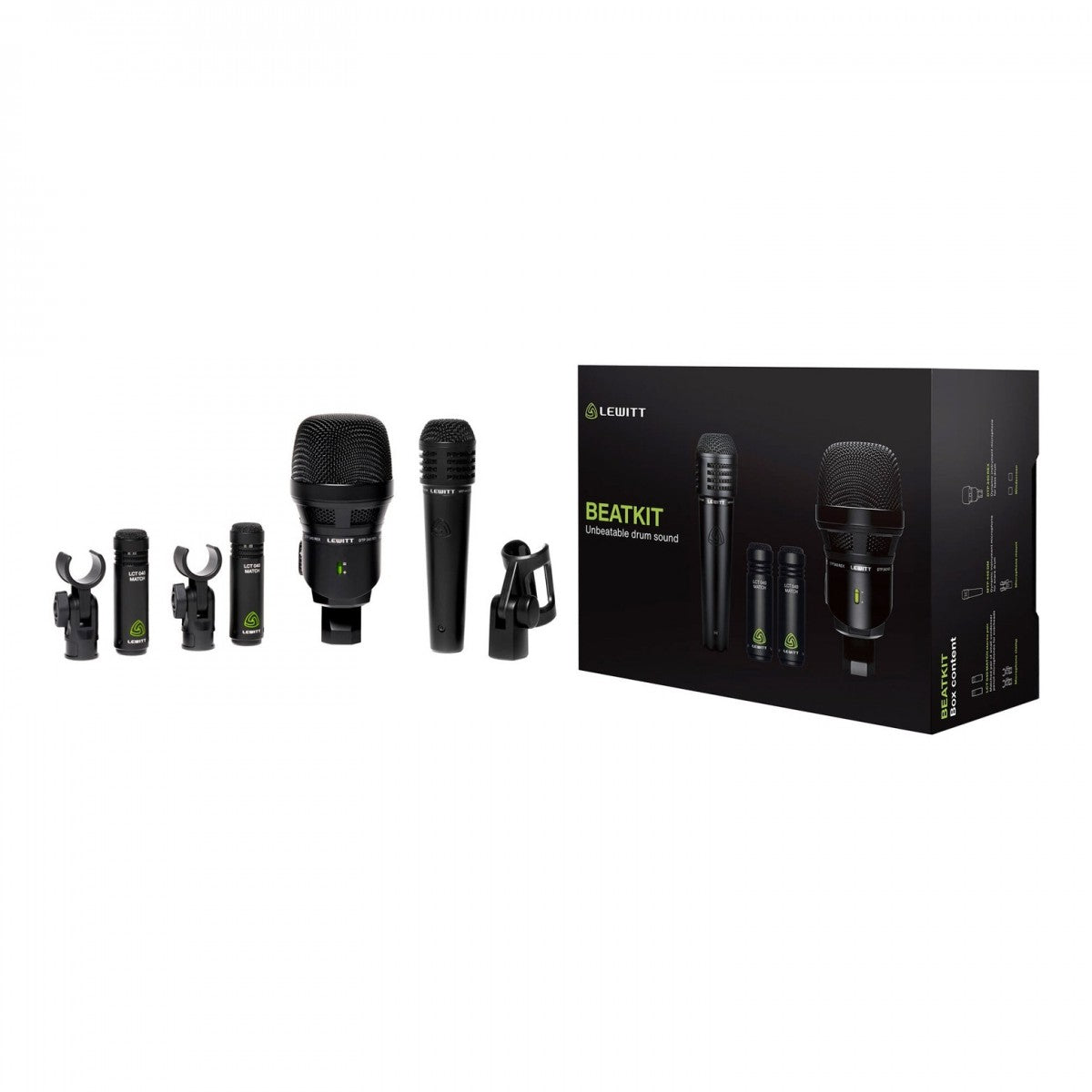 Lewitt BEATKIT 4-Piece Drum Microphone Set - Fair Deal Music