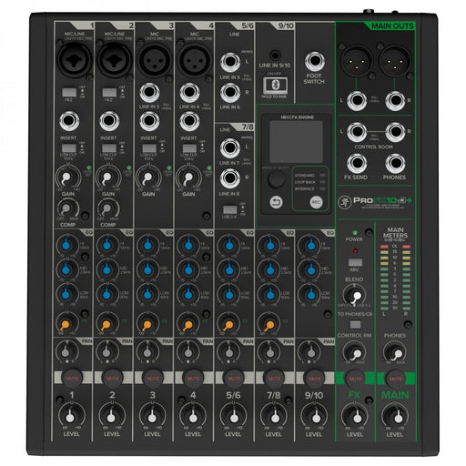 Mackie ProFX10v3+ Analog Mixer With Bluetooth - Fair Deal Music