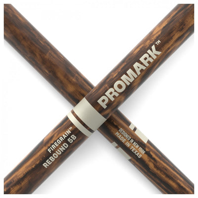 Promark Rebound 5B FireGrain Drumsticks, Acorn Wood Tip - Fair Deal Music