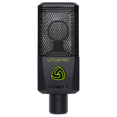 LEWITT LCT 240 PRO Large Diaphragm Condenser Microphone in Black - Fair Deal Music