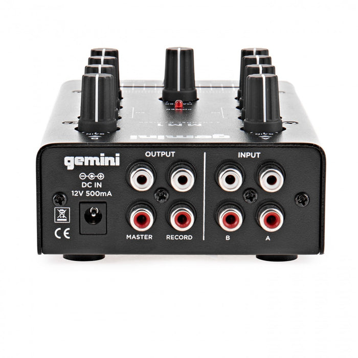 Gemini MM1 Two-Channel Compact Mixer - Fair Deal Music