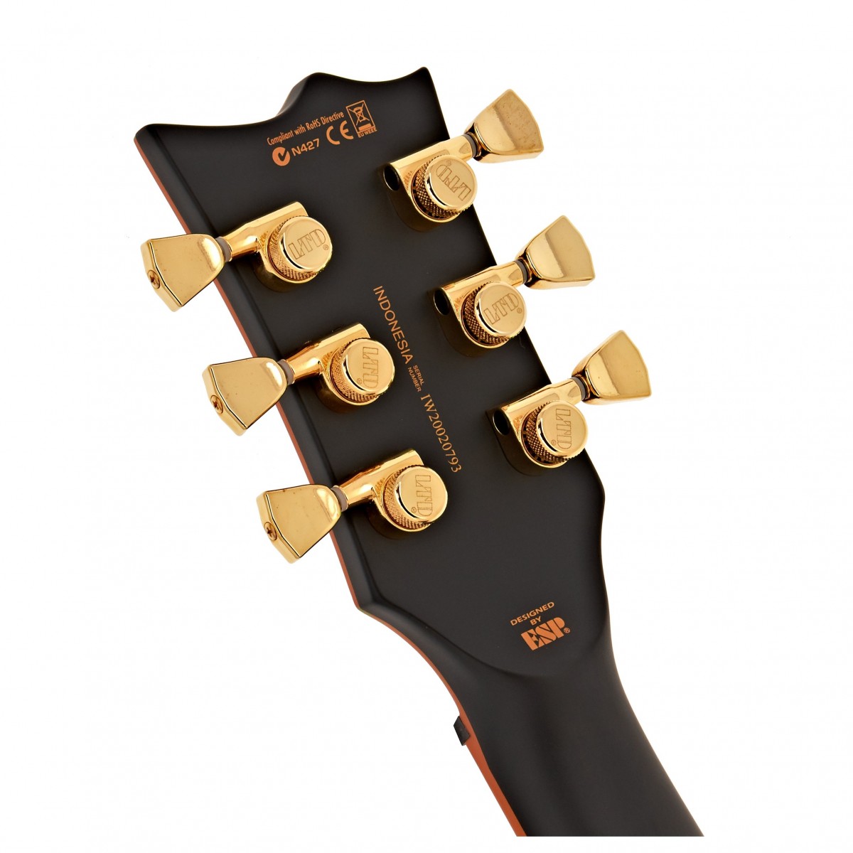 ESP LTD EC-1000, Vintage Black, EMG - Fair Deal Music