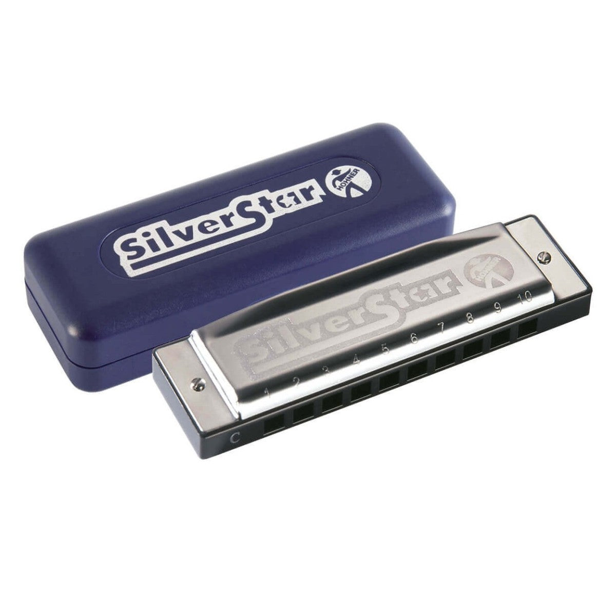 Hohner M5042106 Silver Star in A – Diatonic Harmonica - Fair Deal Music