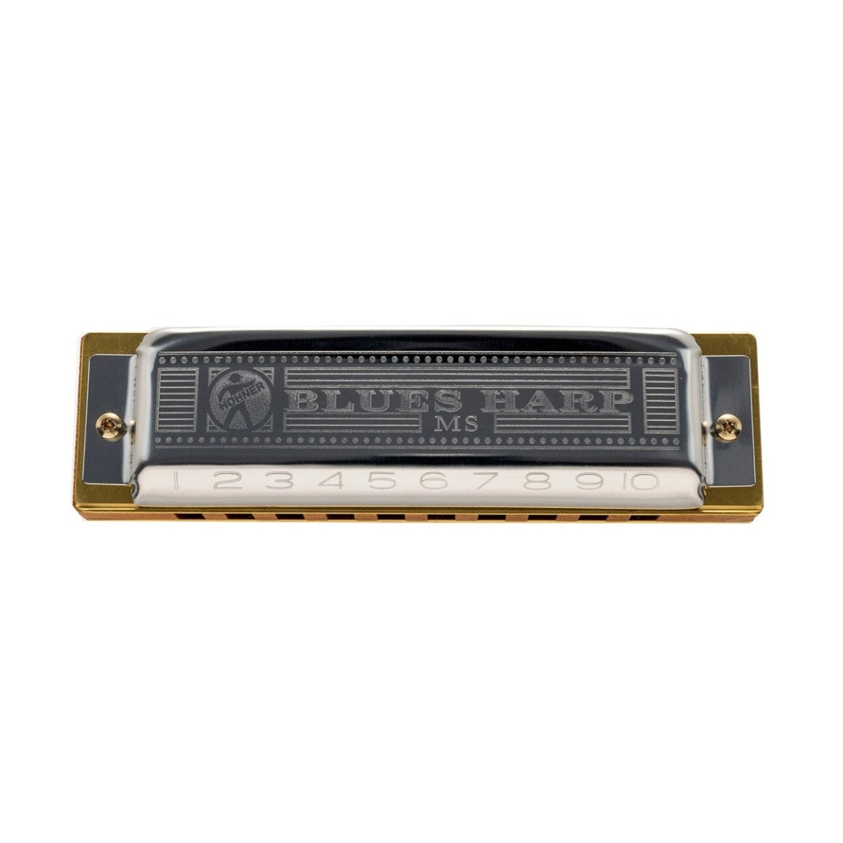 Hohner M533106 Blues Harp MS in A – Diatonic Harmonica - Fair Deal Music