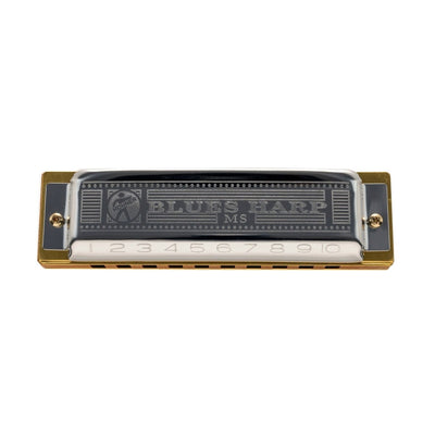 Hohner M533106 Blues Harp MS in A – Diatonic Harmonica - Fair Deal Music