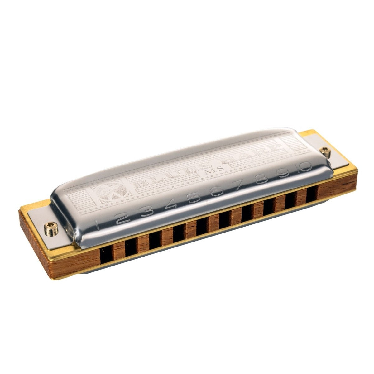 Hohner M533106 Blues Harp MS in A – Diatonic Harmonica - Fair Deal Music