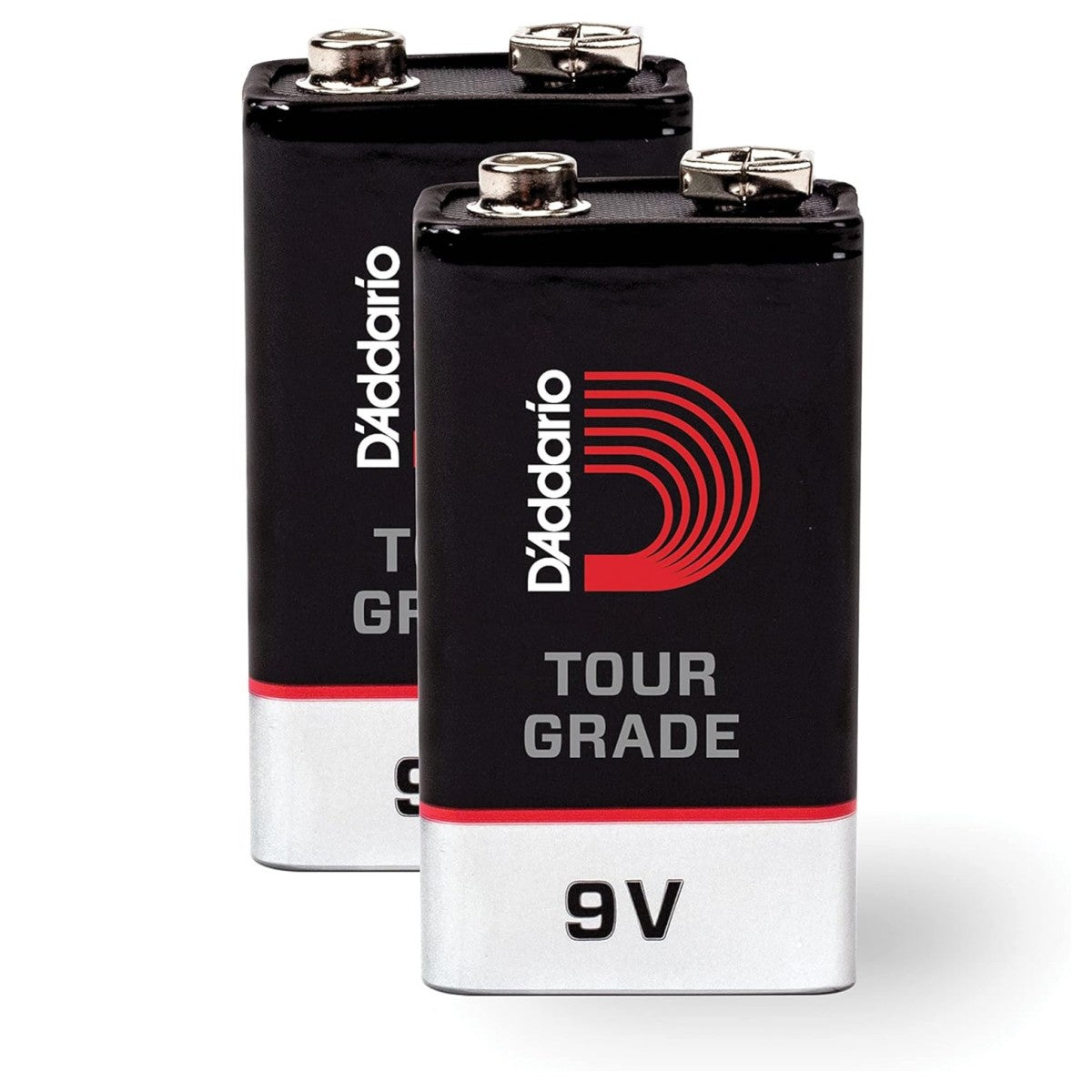 D'Addario PW-9V-02 Tour-Grade 9V Battery, 2 Pack - Fair Deal Music