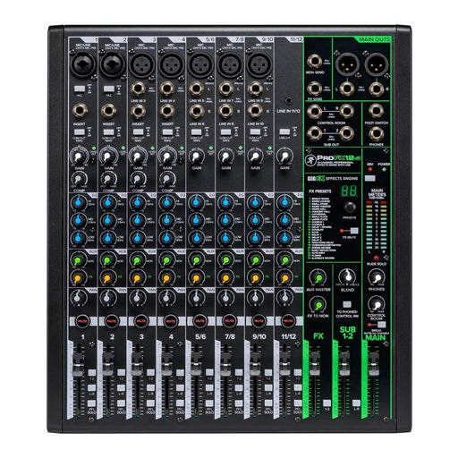 Mackie ProFX12v3 12-Channel Analog Mixer with USB - Fair Deal Music