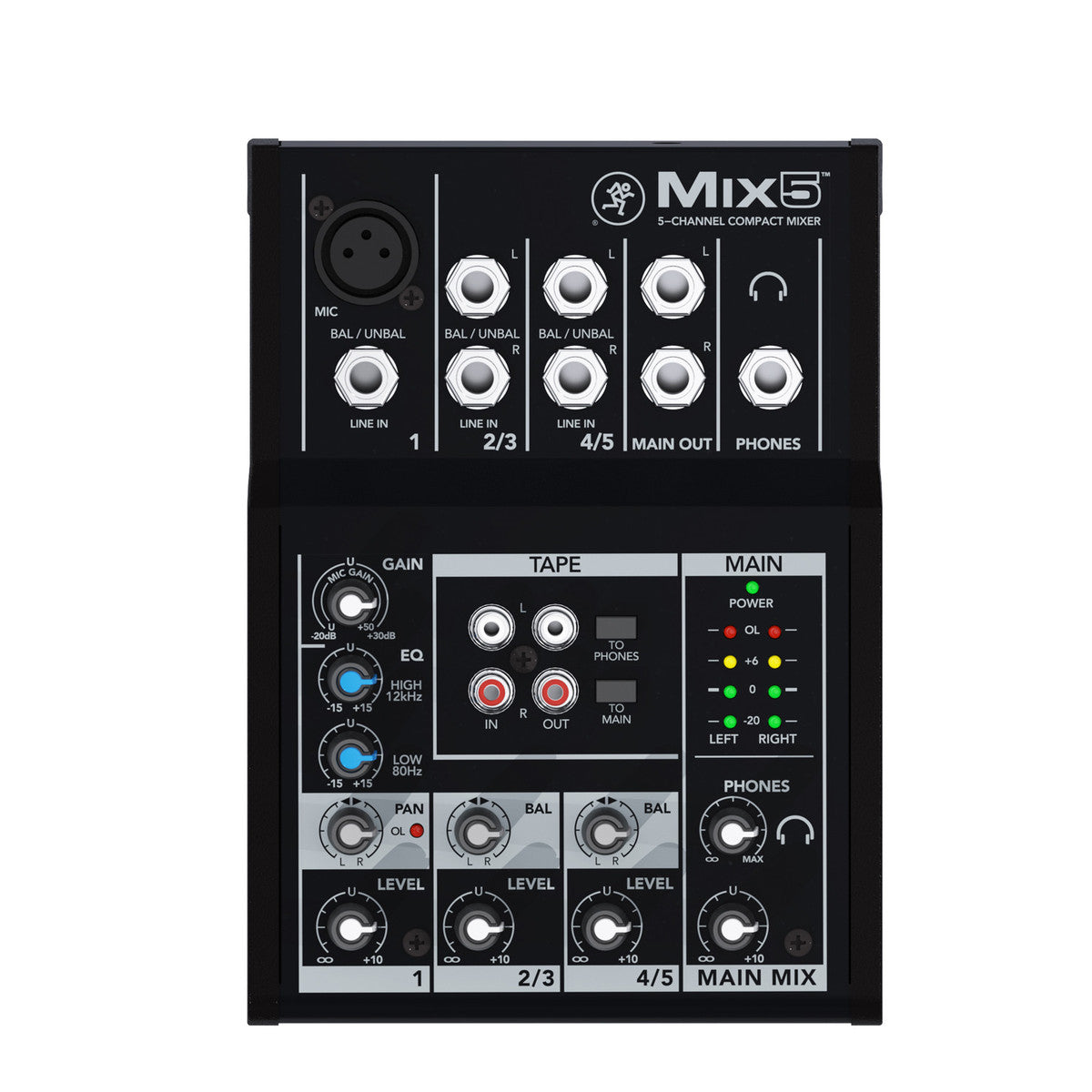 Mackie Mix5 Compact Mixer - Fair Deal Music