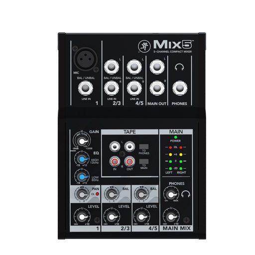 Mackie Mix5 Compact Mixer - Fair Deal Music