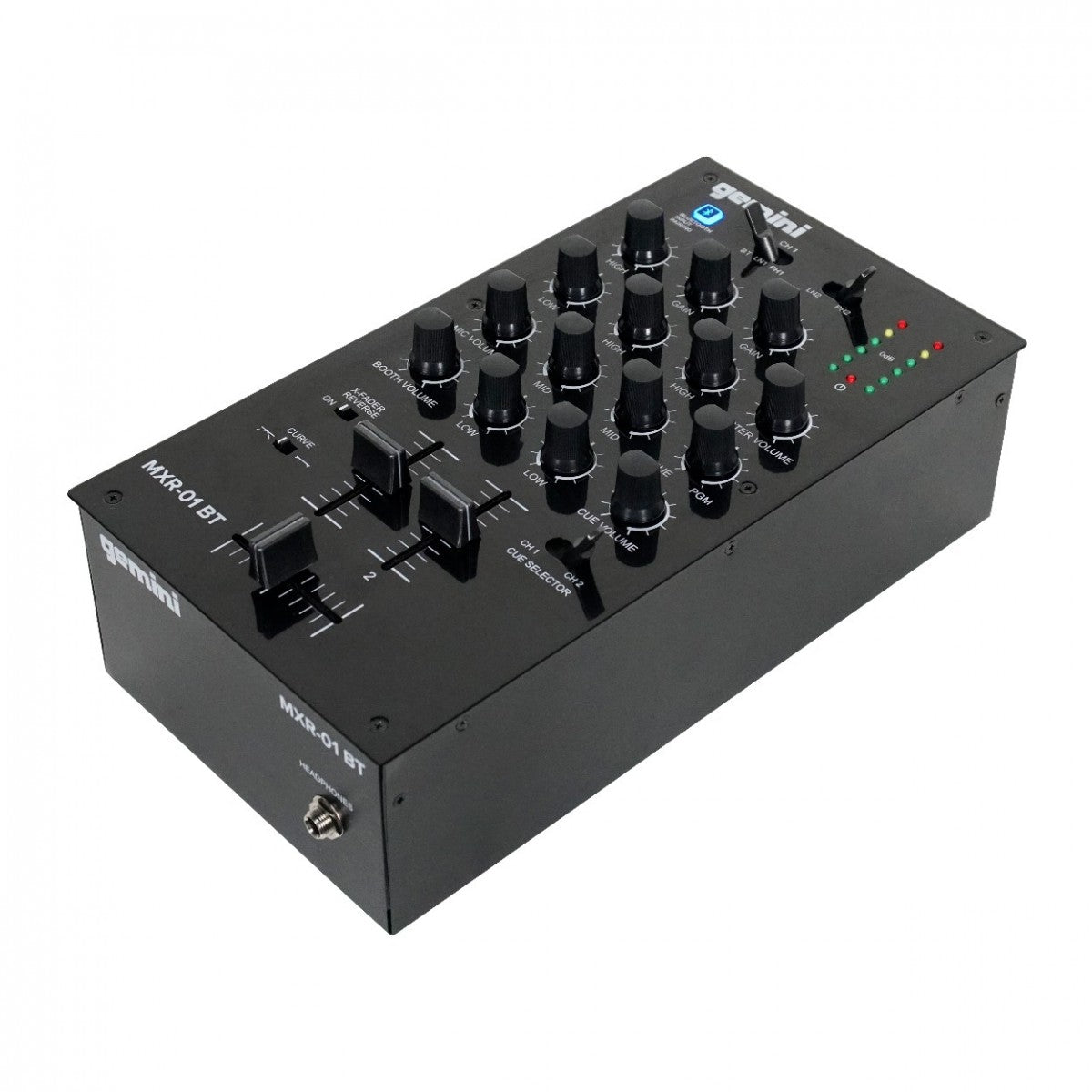 Gemini MXR-01BT 2 Channel DJ Mixer with Bluetooth - Fair Deal Music