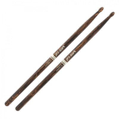 ProMark Classic Forward 5B FireGrain Hickory Drumsticks, Oval Wood Tip - Fair Deal Music