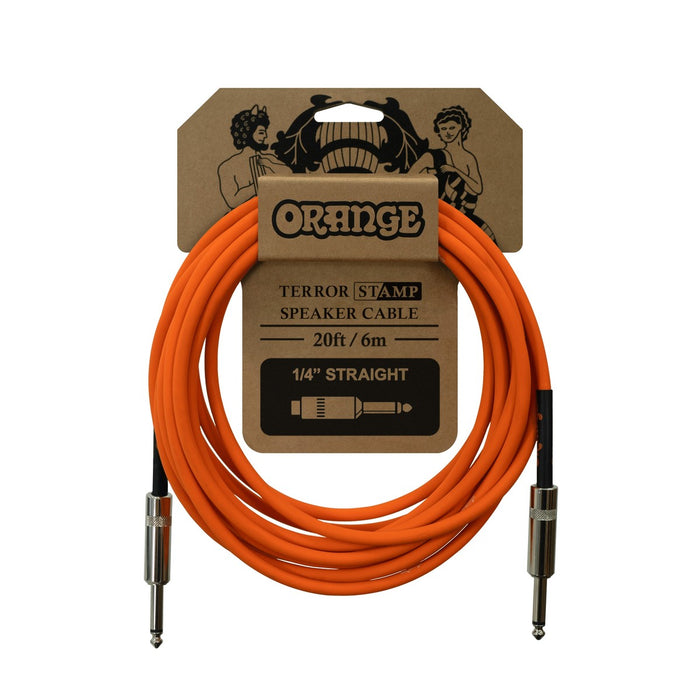 Orange CA041 Terror Stamp Speaker Cable, 6m/20ft - Fair Deal Music