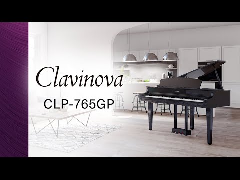 Yamaha CLP-765GP Clavinova Digital Grand Piano Polished White [Display Model] - Fair Deal Music