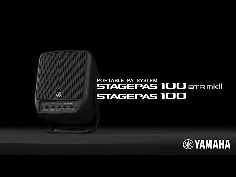 Load video: Yamaha STAGEPAS 100BTR MKII Portable PA Speaker with Battery - Fair Deal Music