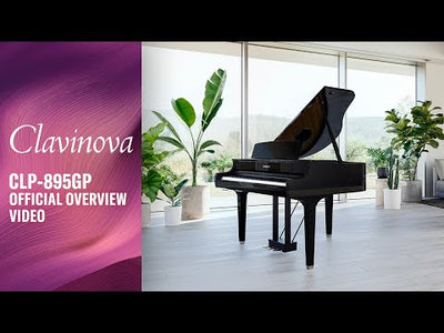 Yamaha CLP-895GPWH Clavinova Digital Grand Piano Polished White - Fair Deal Music