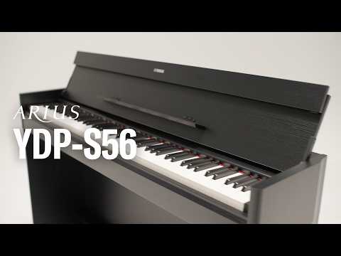 Yamaha YDP-S56B Arius Slim Digital Piano Black - Fair Deal Music