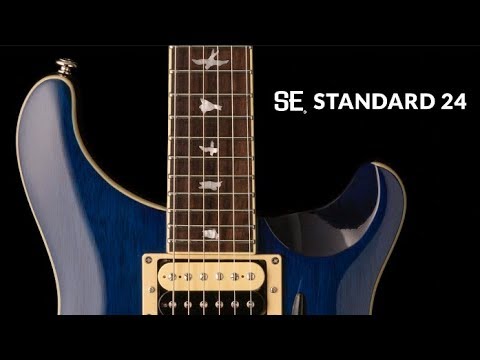 PRS 2022 SE Standard 24 in Vintage Cherry, Ex Display - Fair Deal Music