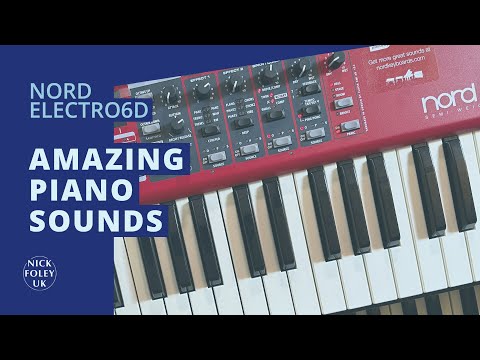 Nord ELECTRO 6D 73-note Semi-weighted Waterfall Keyboard (Display Model) - Fair Deal Music