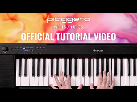 Yamaha NP-15WH Piaggero Portable Piano White (Display Model) - Fair Deal Music