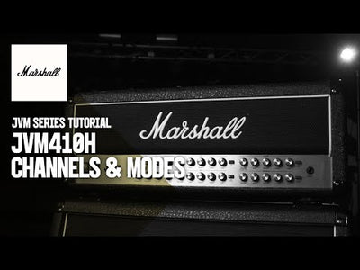 Marshall JVM410 Black Snakeskin 100W Valve Guitar Amplifier Head - Fair Deal Music
