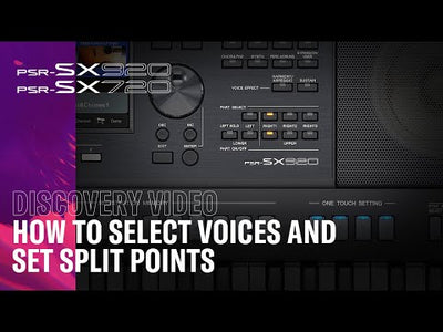 Yamaha PSR-SX720+ Arranger Workstation Keyboard (Display Model) - Fair Deal Music