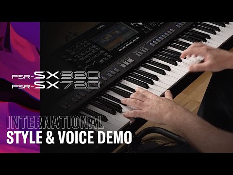 Yamaha PSR-SX720+ Arranger Workstation Keyboard (Display Model) - Fair Deal Music