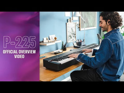 Yamaha P-225WH Portable Digital Piano White Bundle - Fair Deal Music