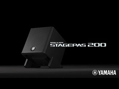 Yamaha STAGEPAS 200BTR Portable PA Speaker including Battery (B-Stock) - Fair Deal Music
