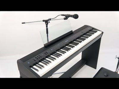 Roland FP-90X-BK Premium Piano in Black with Stand and Pedal Unit (Showroom Model) - Fair Deal Music