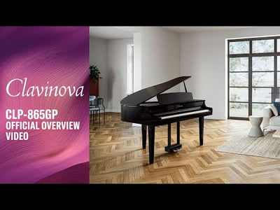 Yamaha CLP-865GPWH Clavinova Digital Grand Piano Polished White (Display Model) - Fair Deal Music