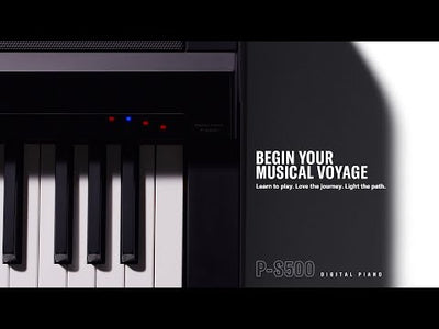 Yamaha P-S500WH Portable Smart Piano White Bundle - Fair Deal Music