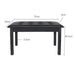 Duet Piano Bench with Storage and Buttoned Top in Satin Black - Fair Deal Music