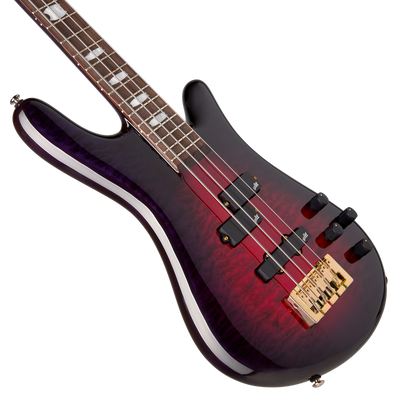 Spector Icon NS-2 Neck Thru Purple Cherry - Fair Deal Music