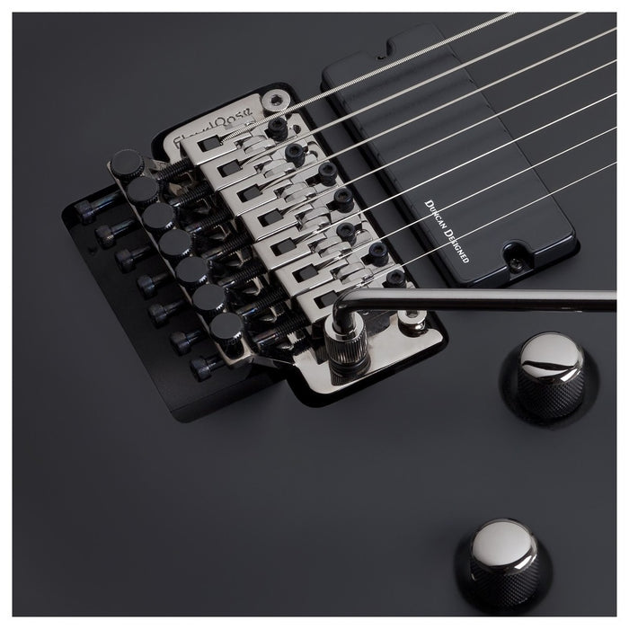 Schecter Demon-7 FR Satin Black - Fair Deal Music