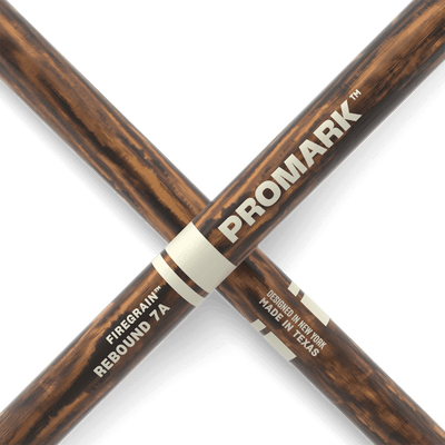 Promark Rebound 7A FireGrain Drumsticks, Acorn Wood Tip - Fair Deal Music