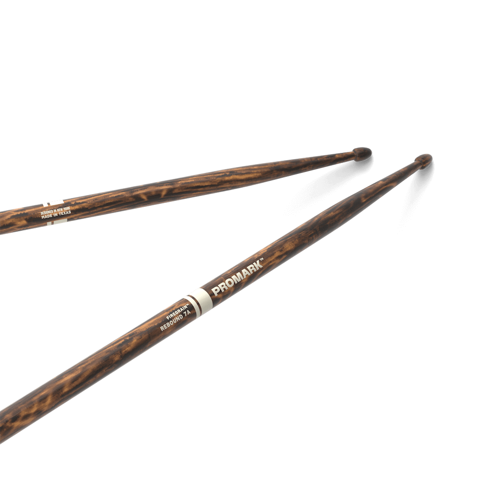 Promark Rebound 7A FireGrain Drumsticks, Acorn Wood Tip - Fair Deal Music
