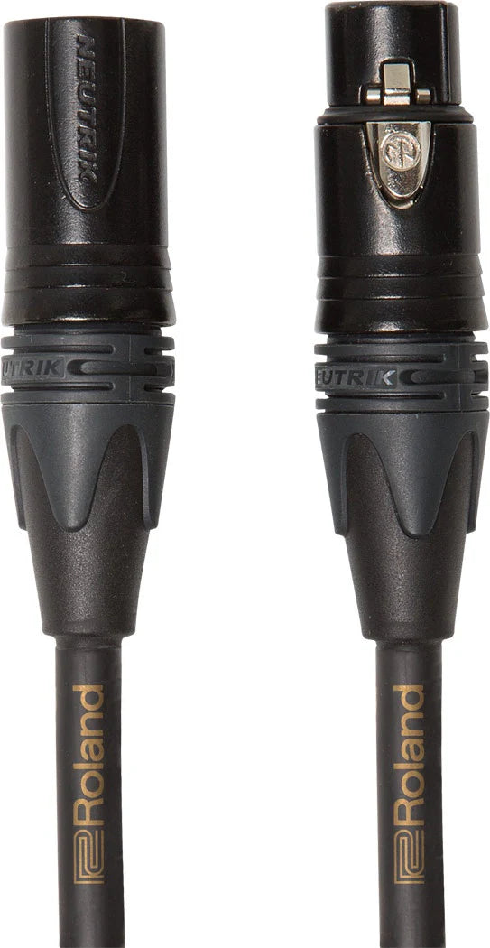 Roland RMC-G10 Microphone Cable, 10ft/3m , Gold Series - Fair Deal Music