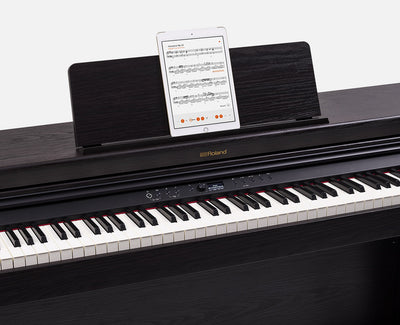 Roland RP701-CB Digital Piano in Contemporary Black Bundle - Fair Deal Music
