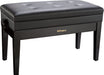 Roland RPB-D500PE Adjustable Duet Piano Bench in Polished Ebony (Showroom Model) - Fair Deal Music