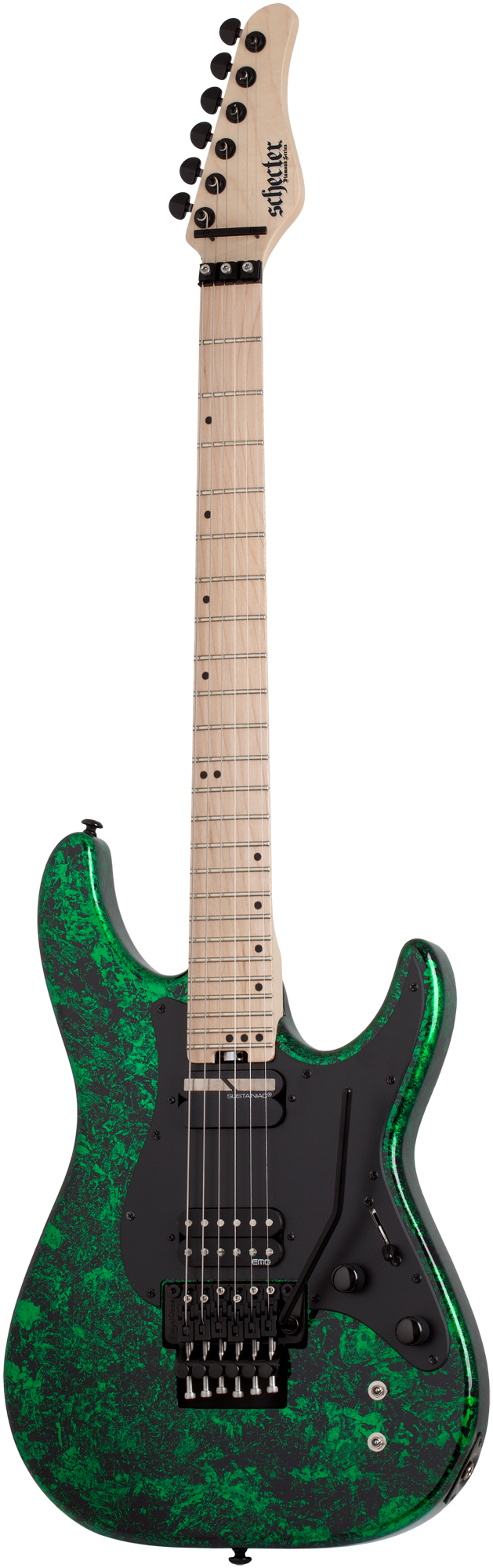 Schecter Sun Valley Super Shredder FR S, Green Reign - Fair Deal Music
