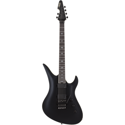 Schecter Avenger FR SLS Elite Evil Twin, Satin Black - Fair Deal Music