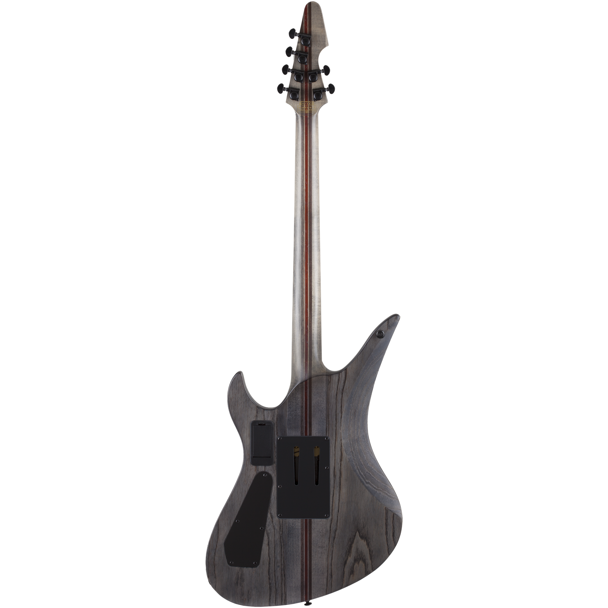 Schecter Avenger FR SLS Elite Evil Twin, Satin Black - Fair Deal Music