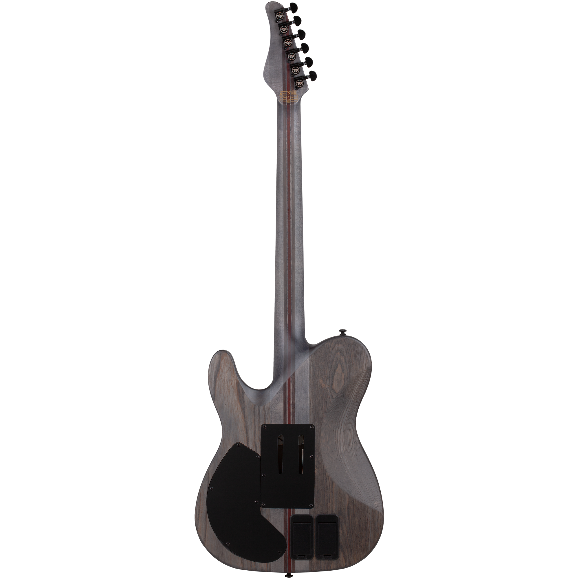 Schecter PT FR-S SLS Elite Evil Twin, Satin Black - Fair Deal Music
