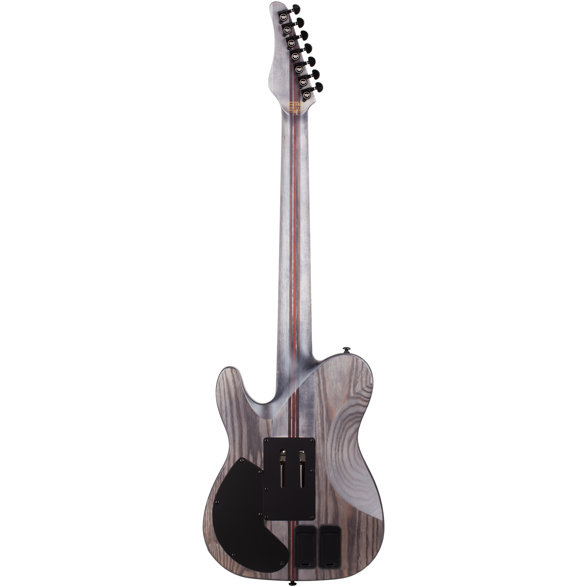 Schecter PT 7 FR-S SLS Elite Evil Twin, Satin Black - Fair Deal Music