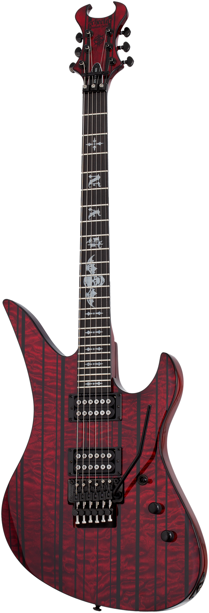 Schecter Synyster Gates Standard Plus, Transparent Deep Red - Fair Deal Music