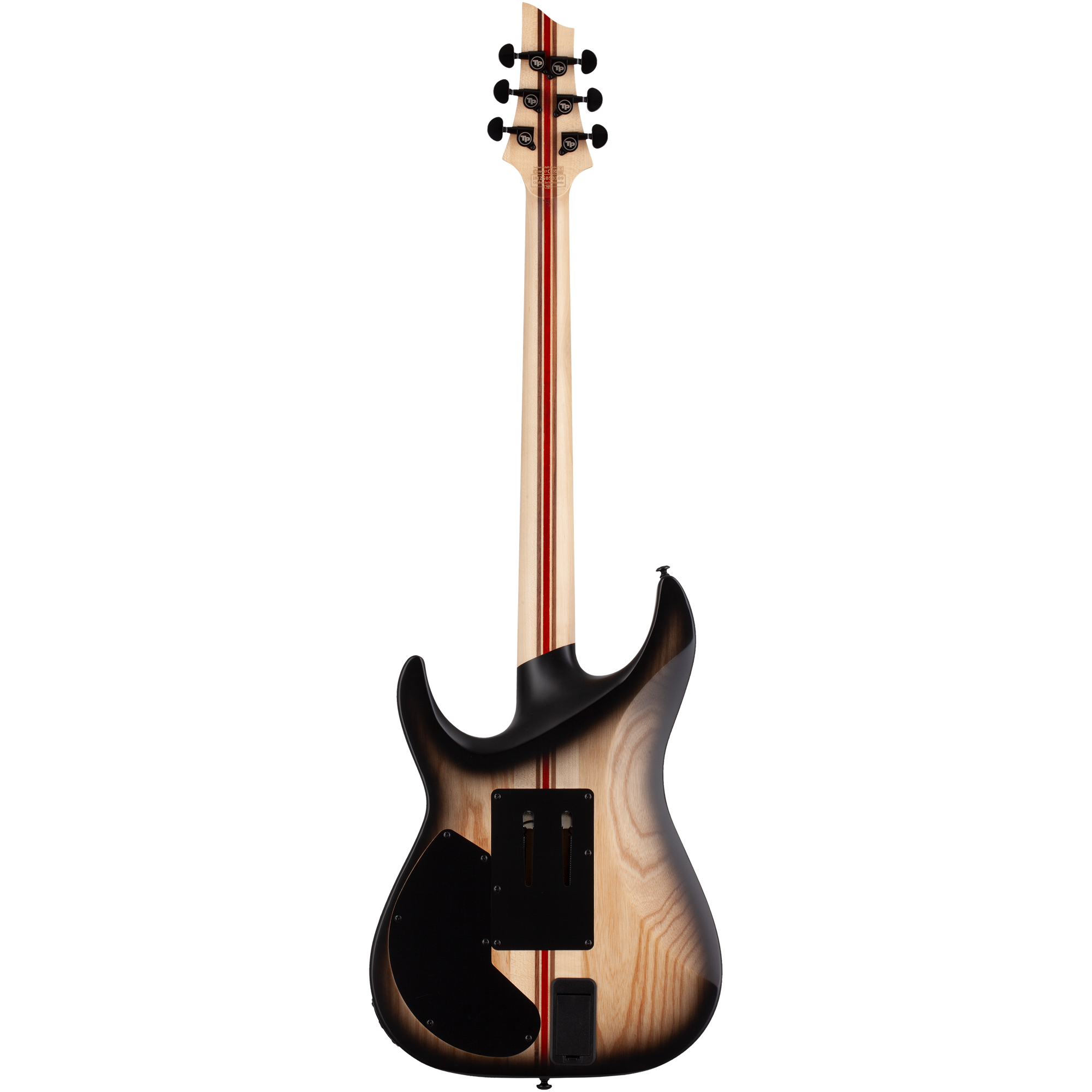 Schecter C-1 FR S Pale Moon, Satin Natural Black Burst - Fair Deal Music